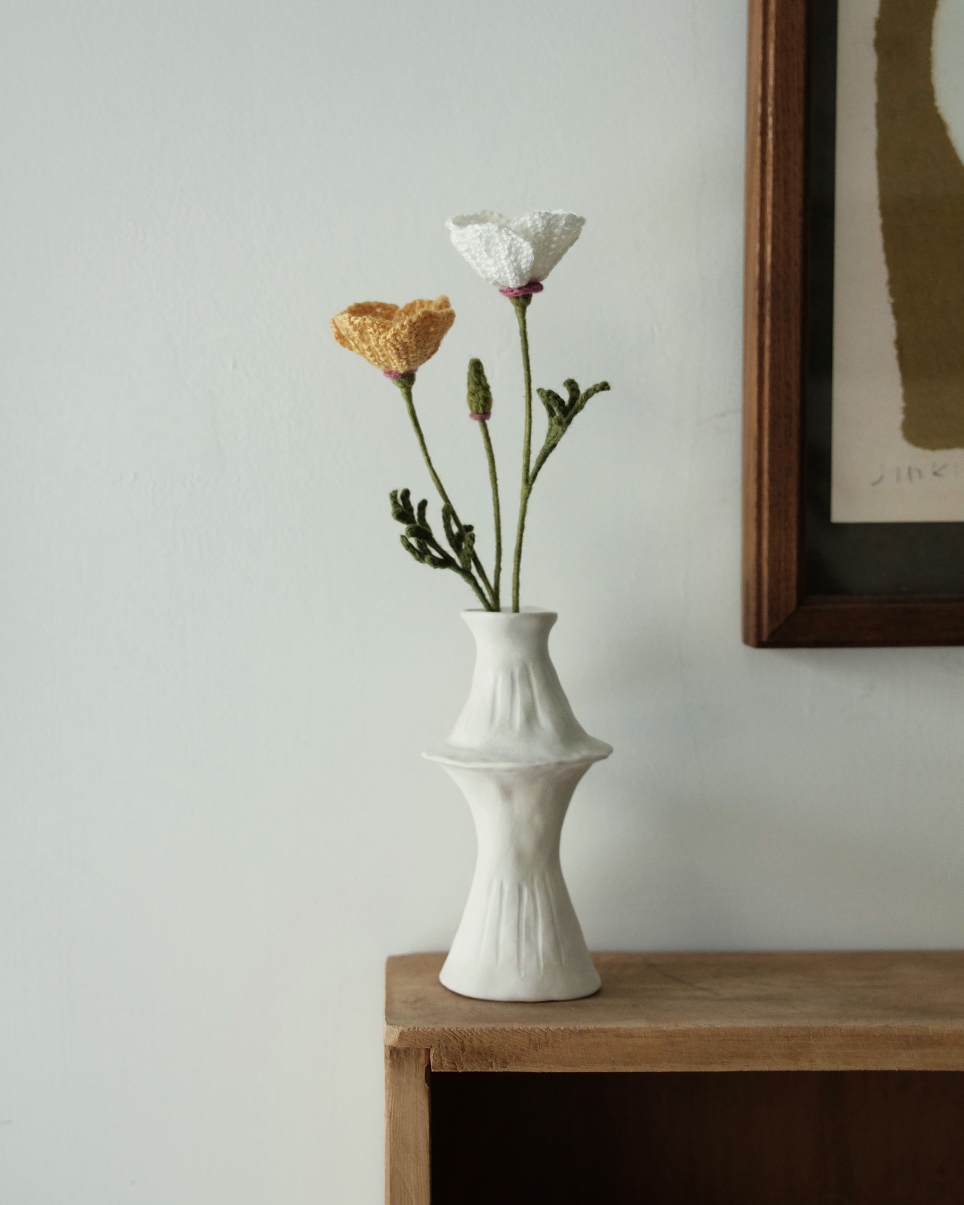 miknithouse_ 編織花_ 花菱草4