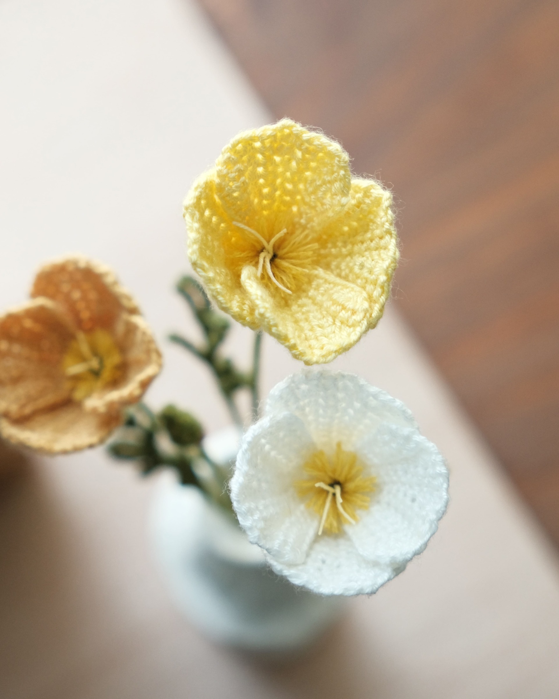 miknithouse_ 編織花_ 花菱草2