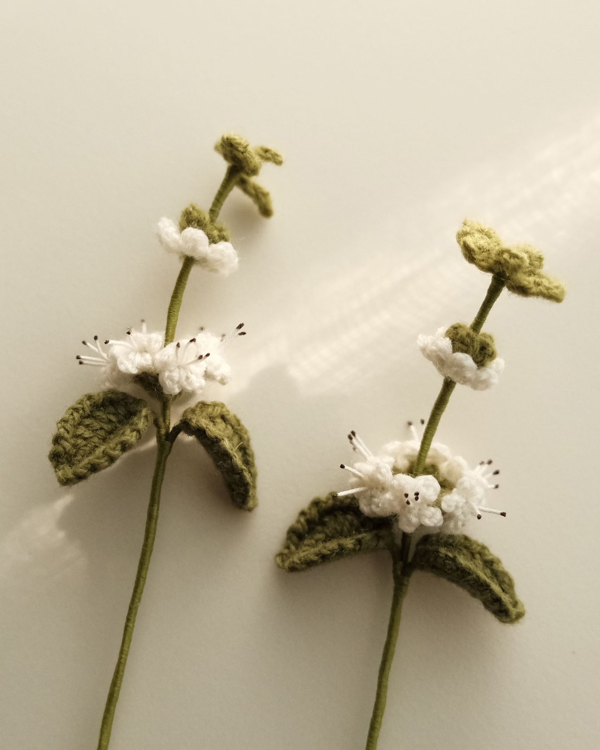 miknithouse_ 編織花_薄荷5