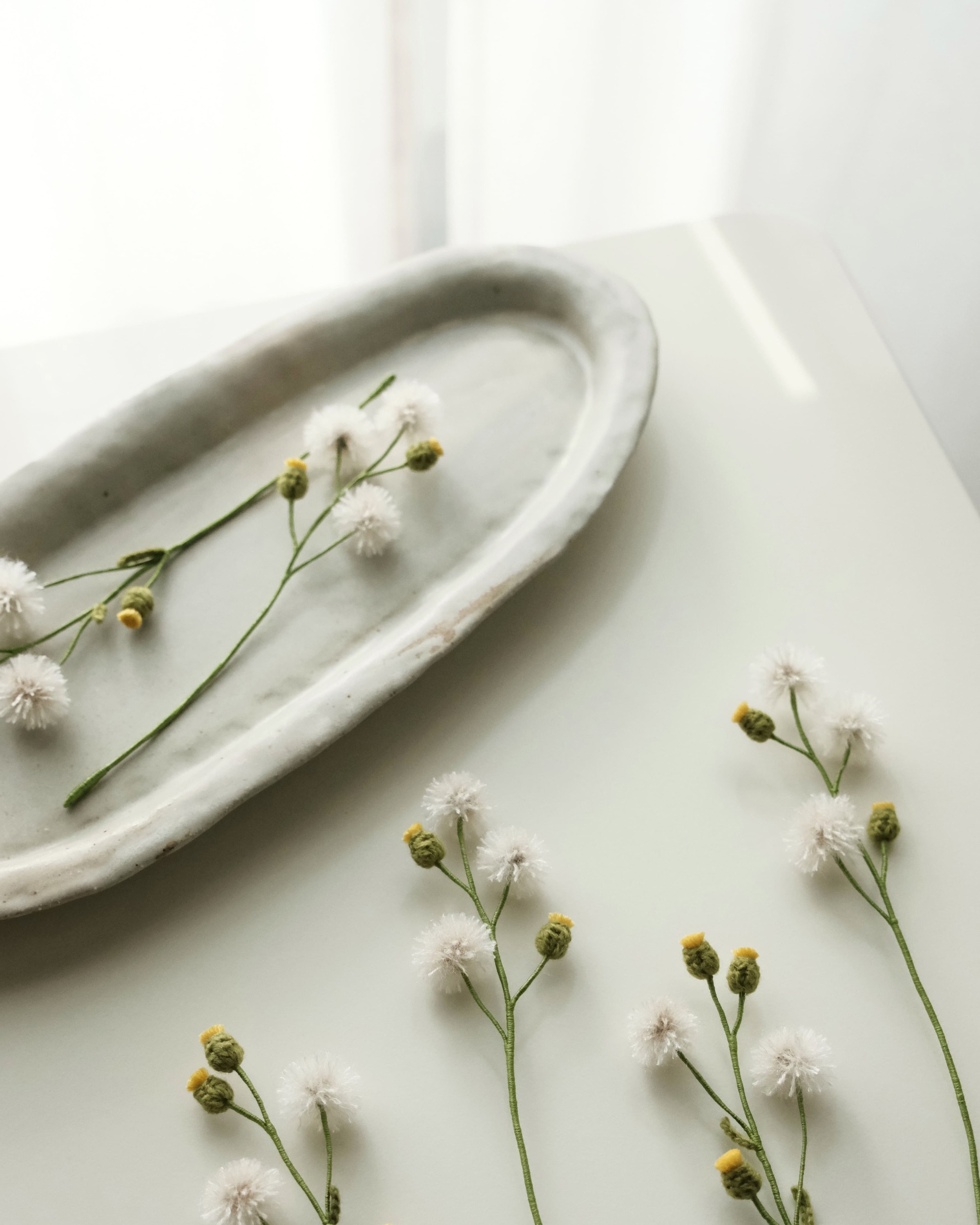 miknithouse_ 編織花_香絲草4