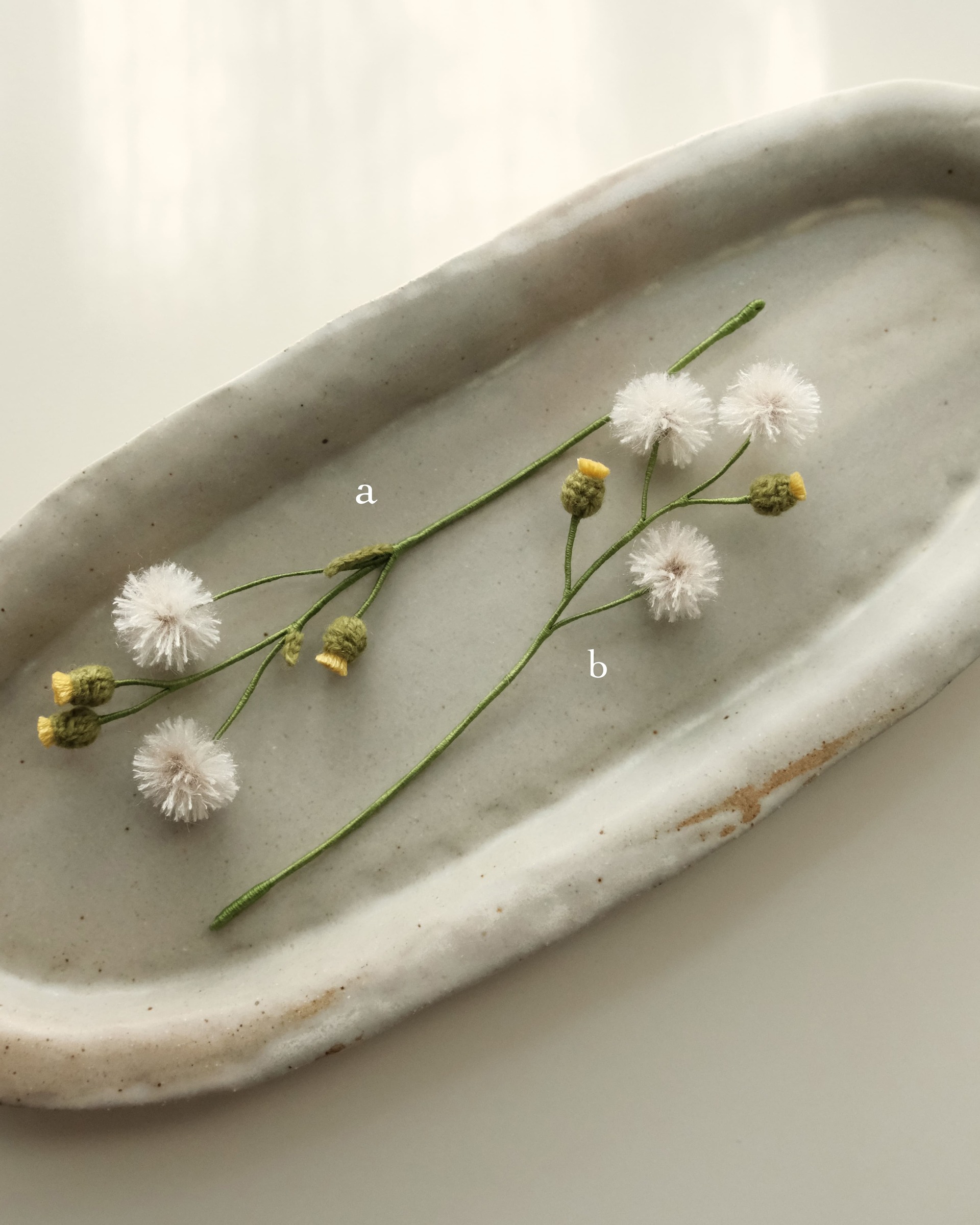 miknithouse_ 編織花_香絲草5