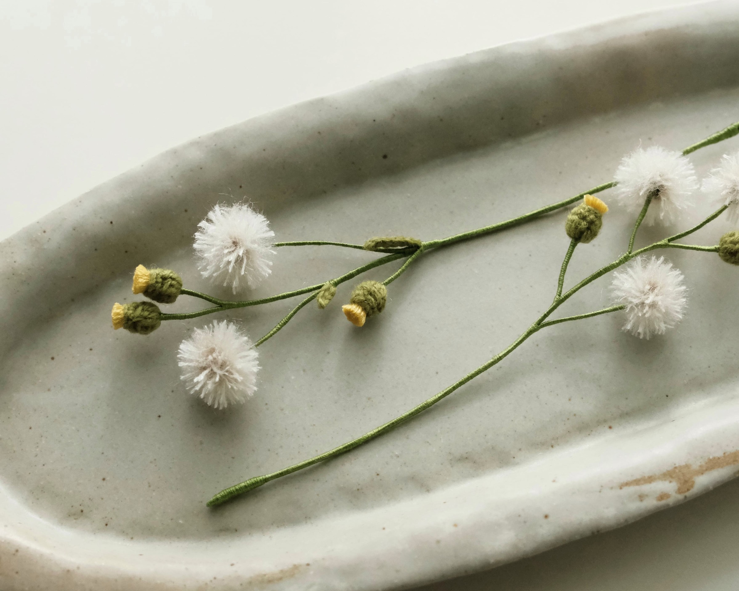 miknithouse_ 編織花_香絲草6