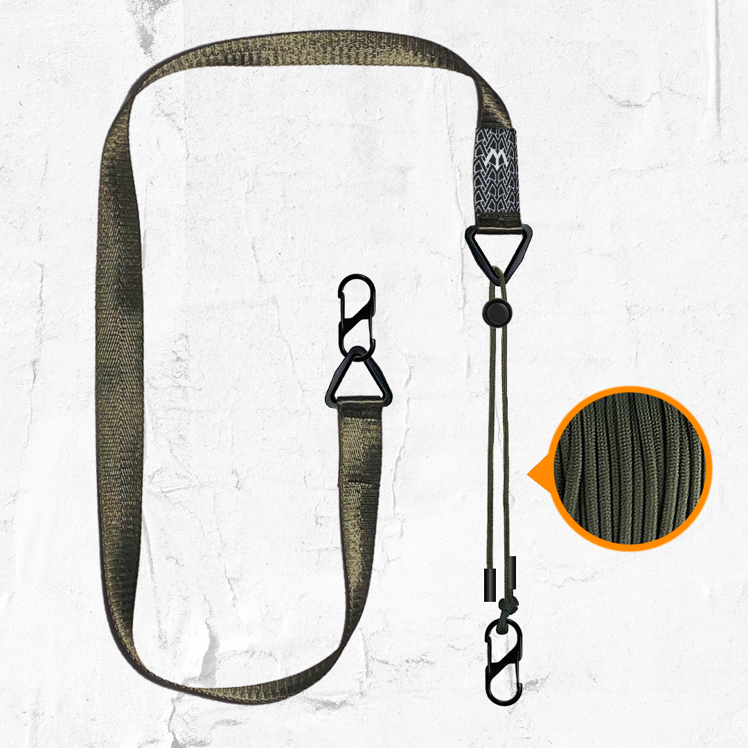 繩子背帶-綠+綠