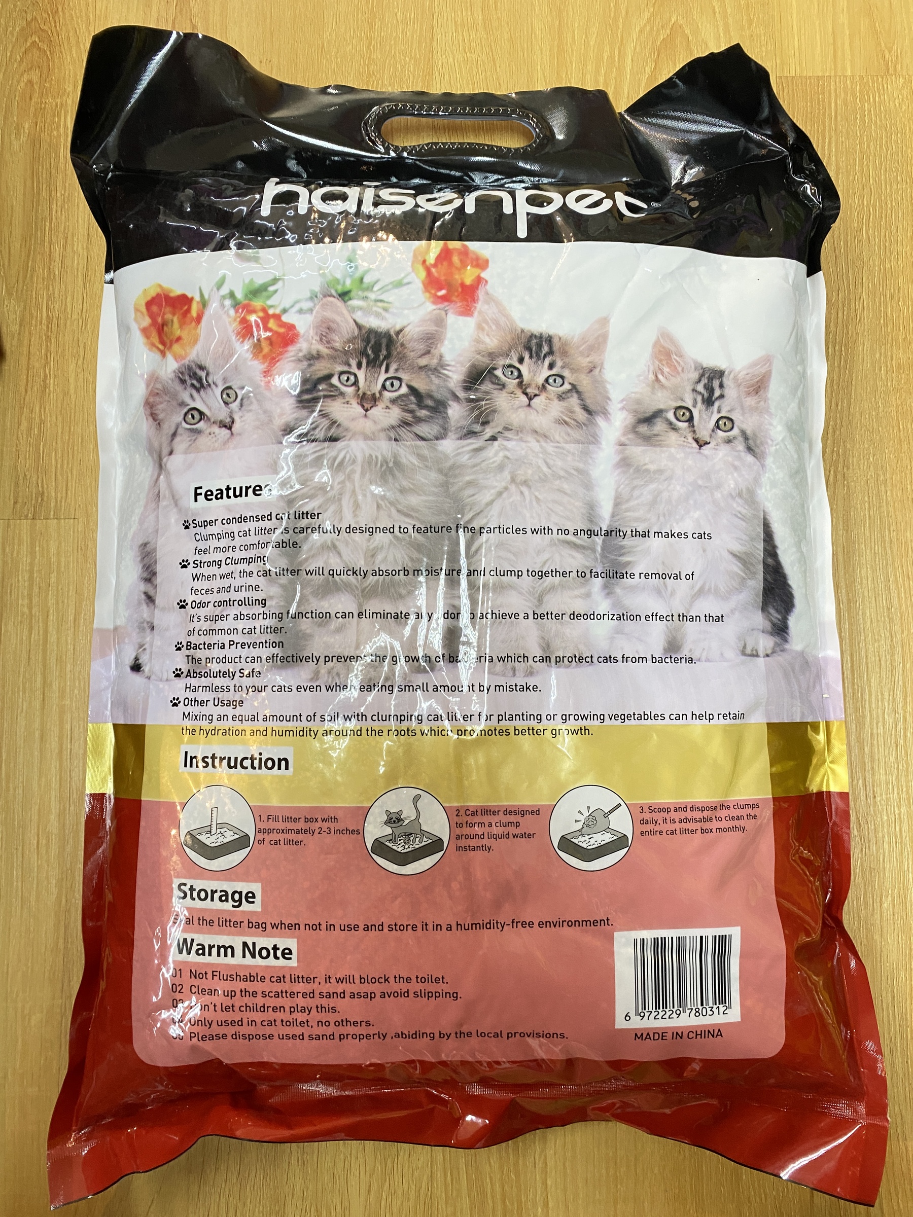 Haisenpet (Cat Litter) 10L Petvolusi
