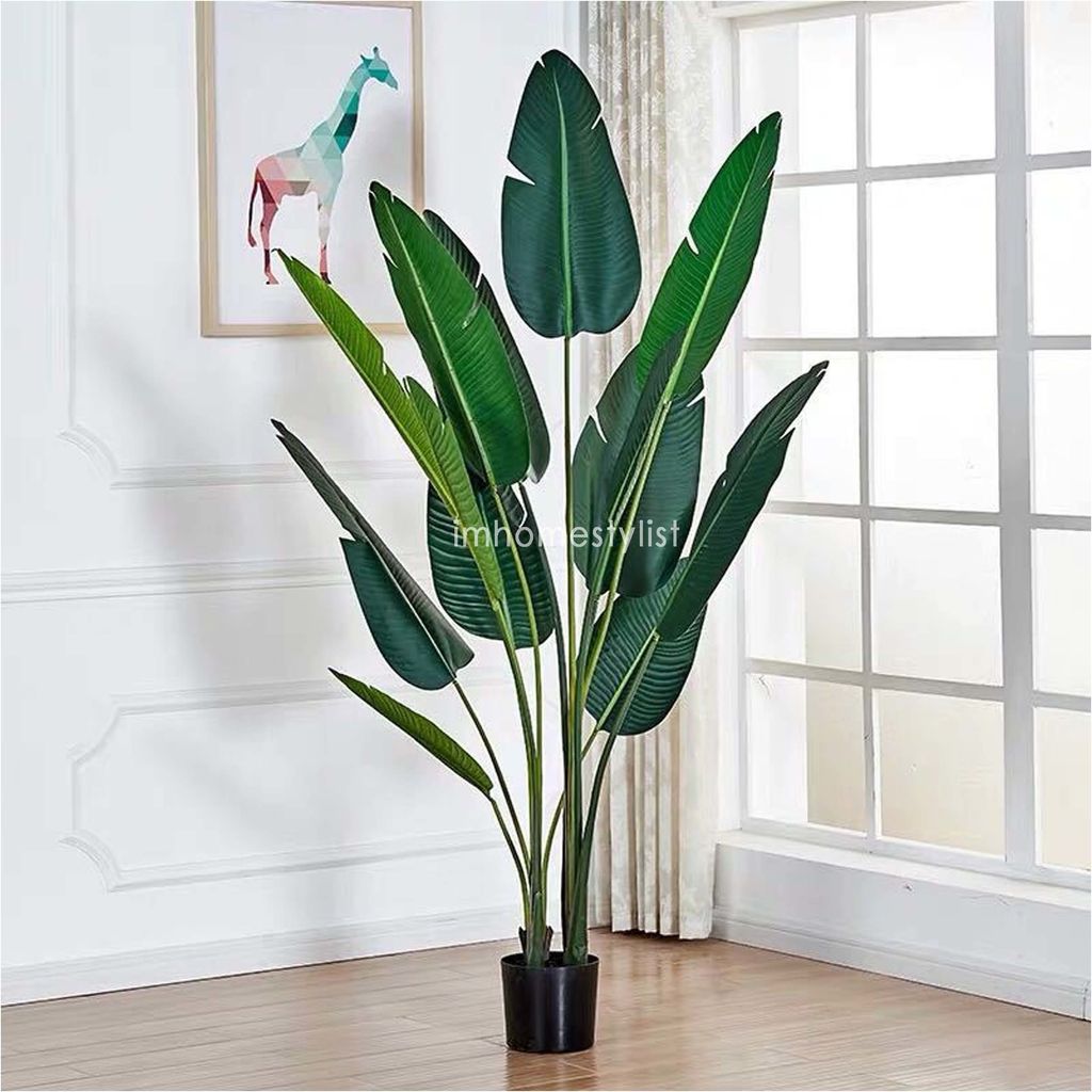 FLEUR BANANA TREE ARTIFICIAL PLANT 1.6M WITHOUT POT IMhomestylist