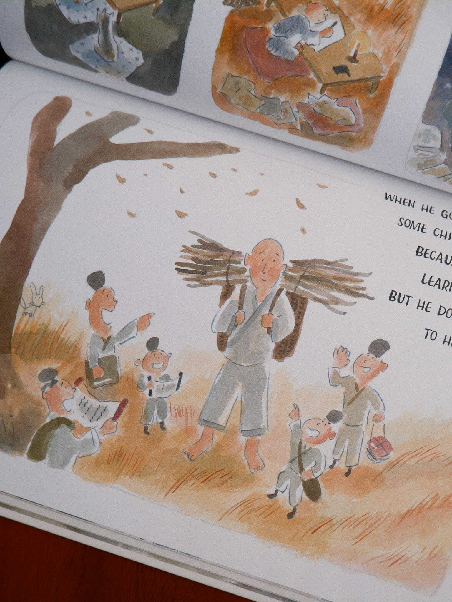Little Monk Writes Rain 7