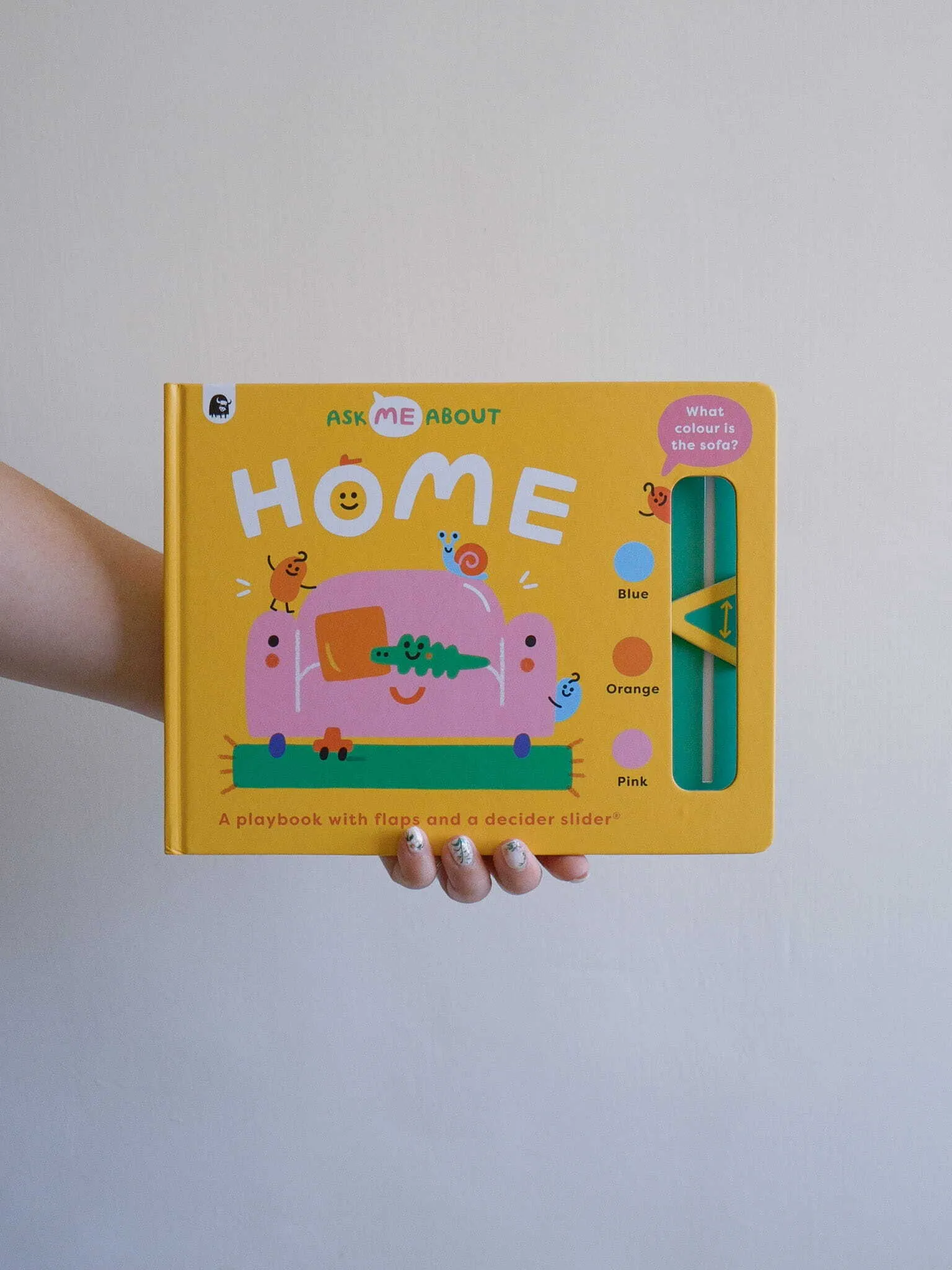Home - A playbook with flaps and a decider slider® 1