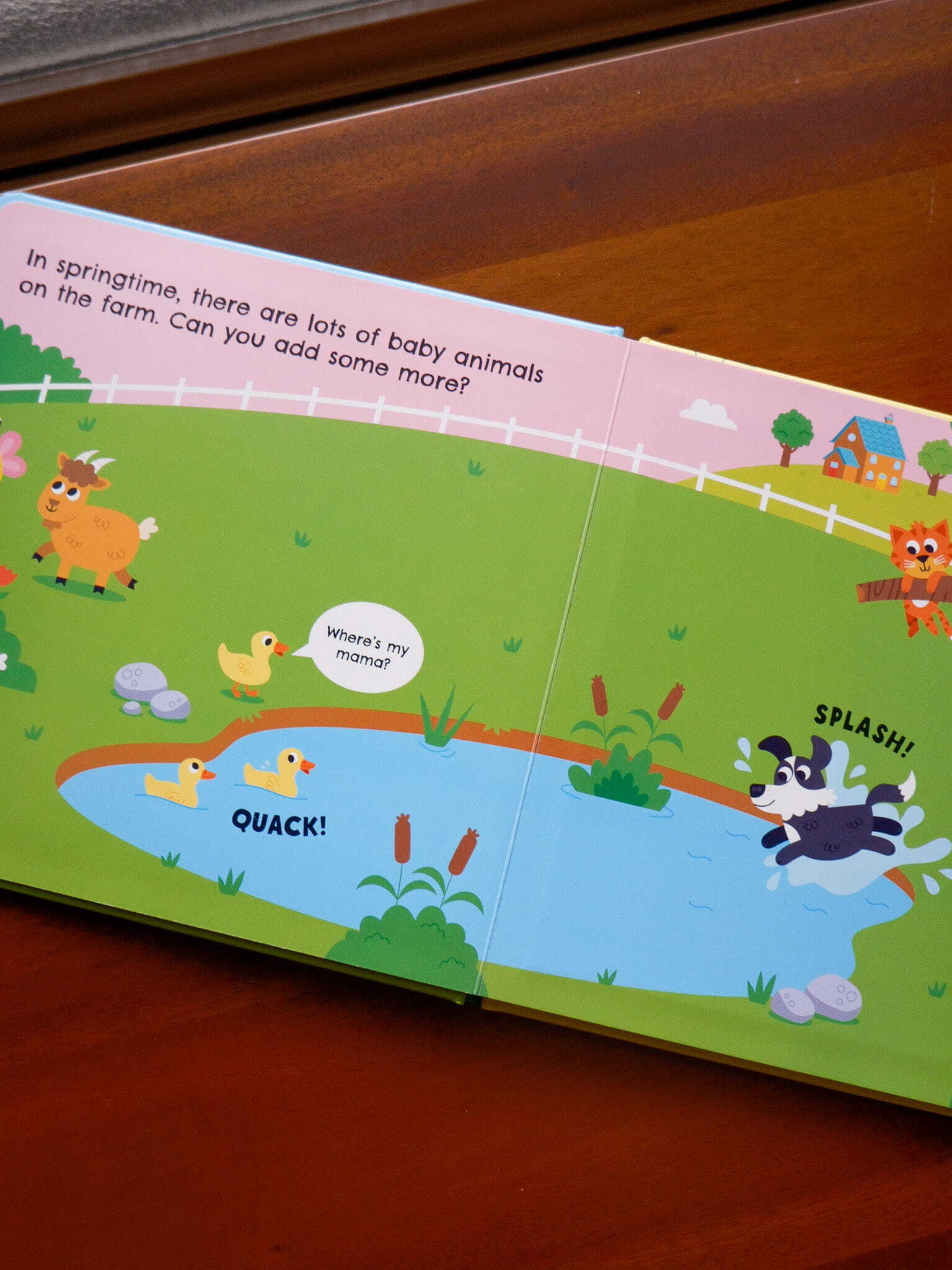 Farm Animals Magnet Book 4