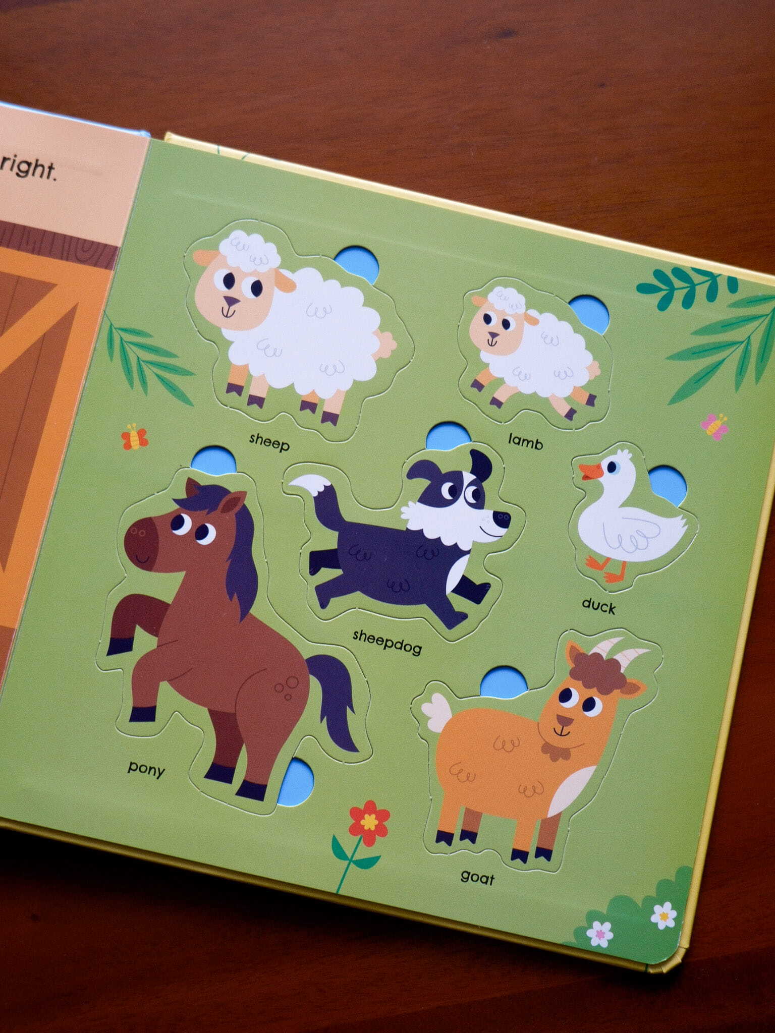 Farm Animals Magnet Book 7