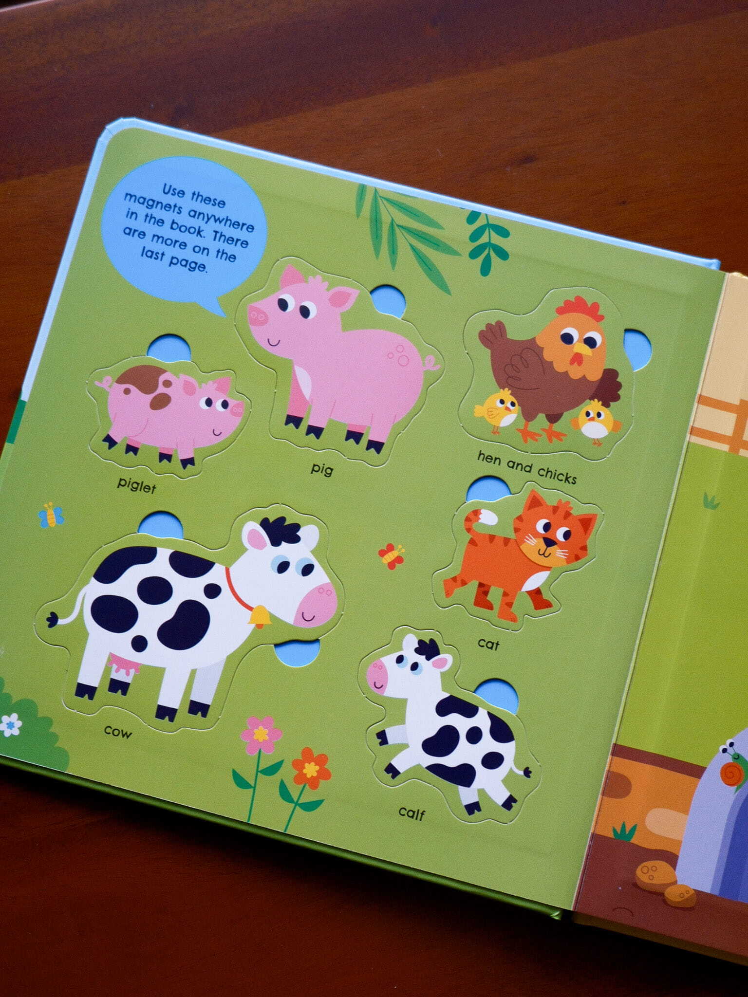 Farm Animals Magnet Book 2