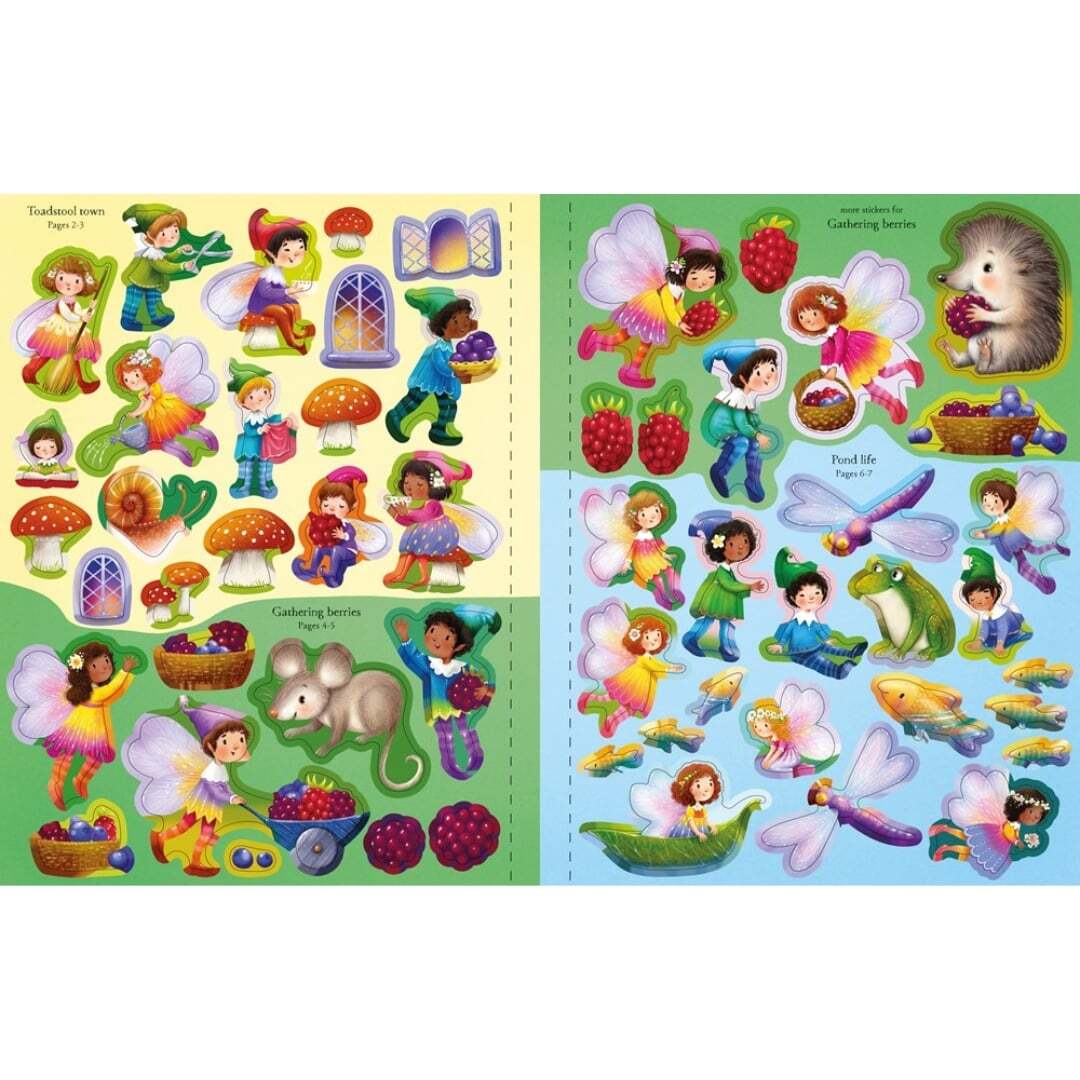 Fairies, Pixies and Elves Sticker Book 5