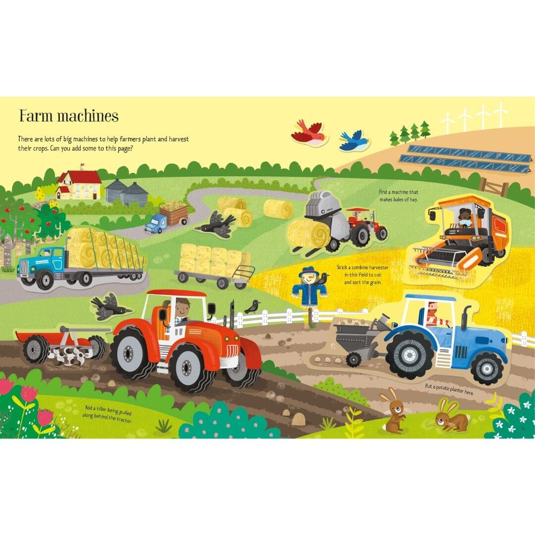 First Sticker Book Farm 3