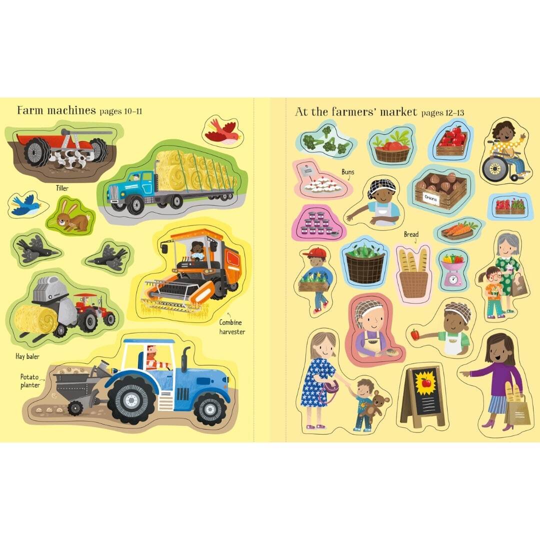 First Sticker Book Farm 4