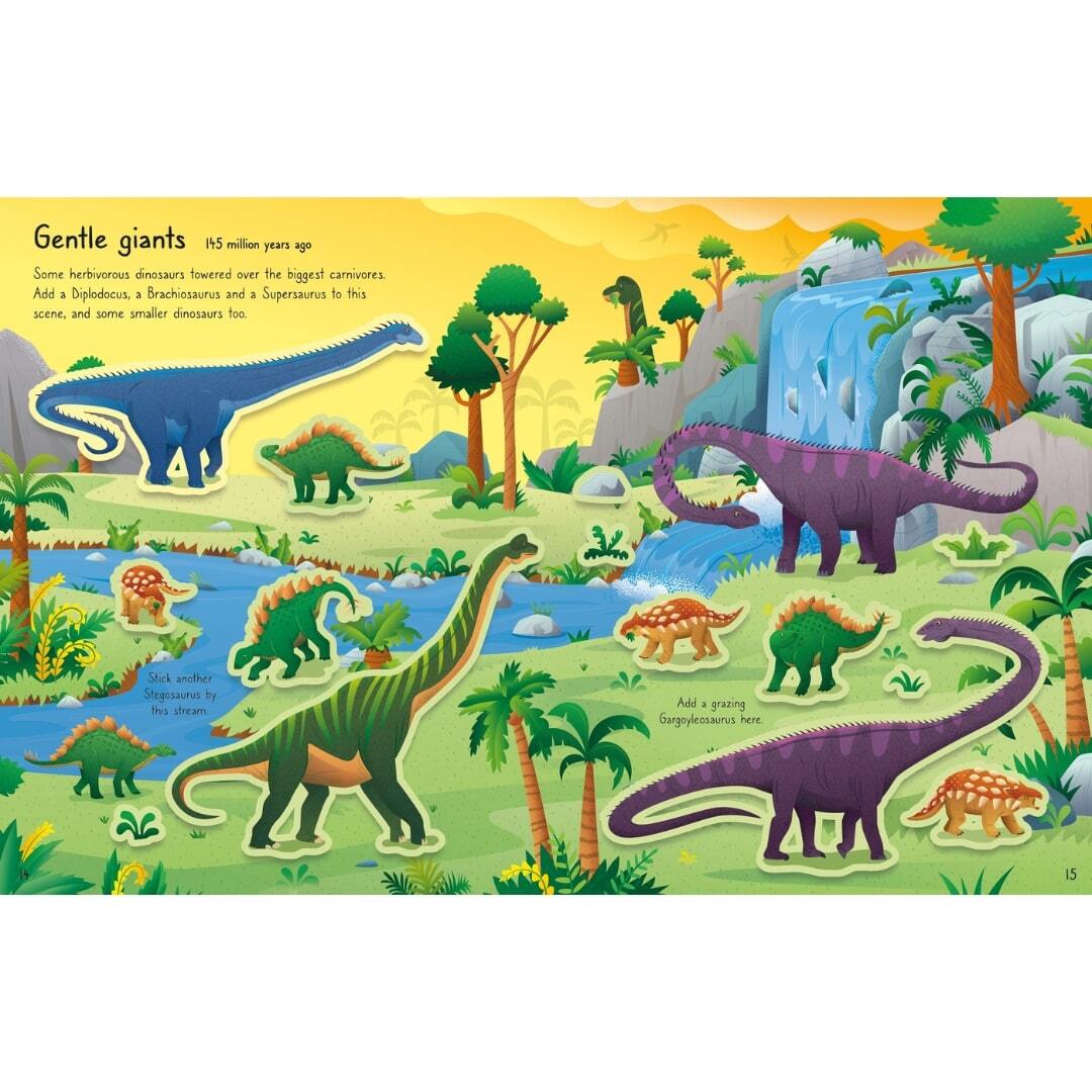 First Sticker Book T. Rex 5