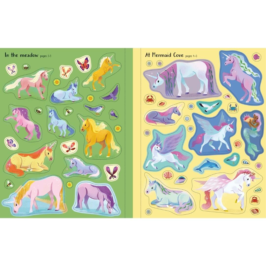 First Sticker Book Unicorns 4