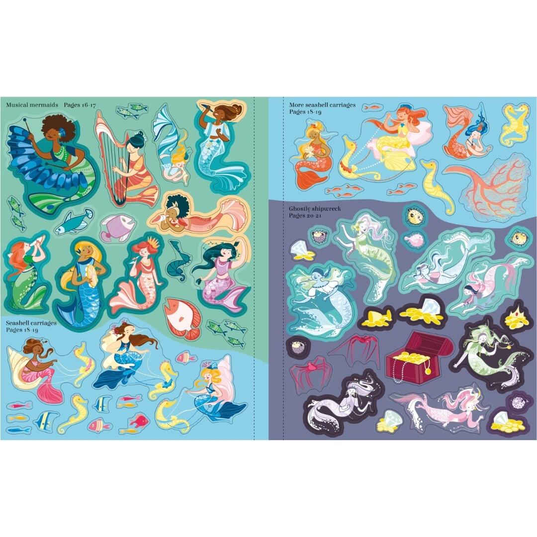 Mermaids Sticker Book 4