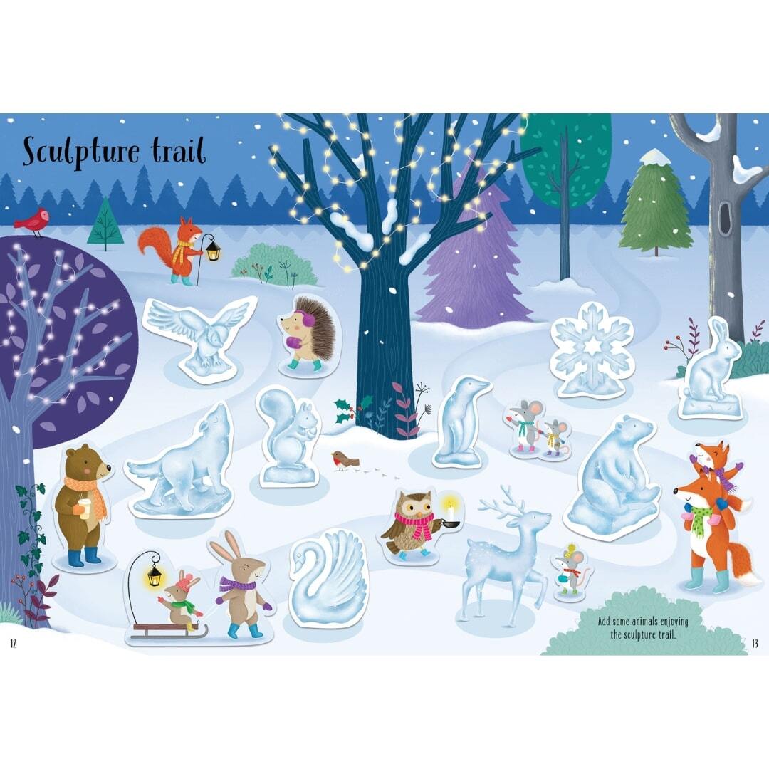 Sparkly Winter Sticker Book 2