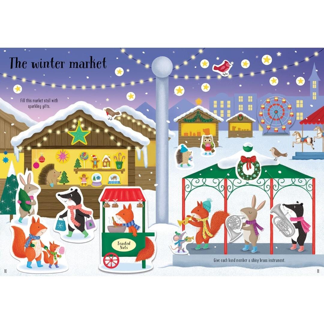 Sparkly Winter Sticker Book 4