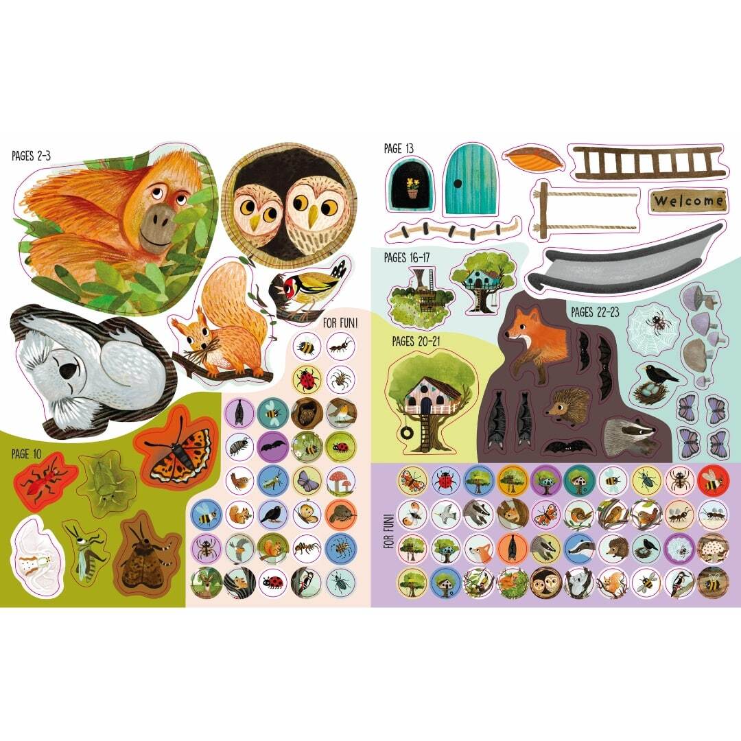 KEW Treehouses Sticker Activity Book 5