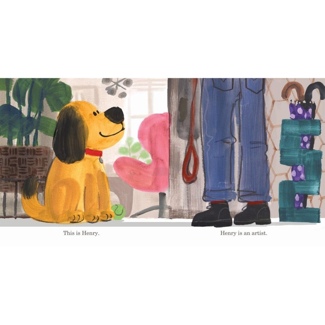 Henry the Artistic Dog 2