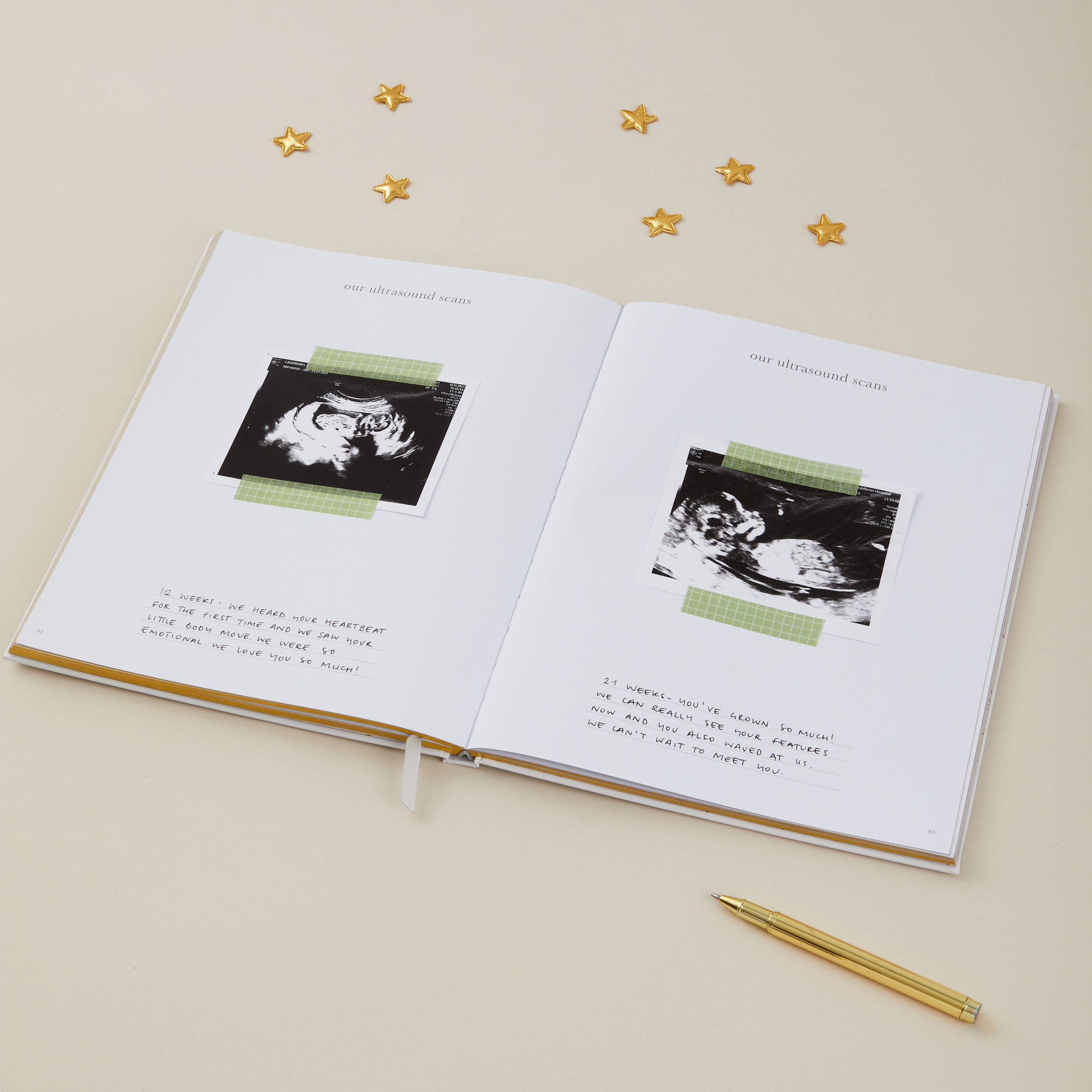 Pregnancy Journal Ivory Pearl - Inside pages 05