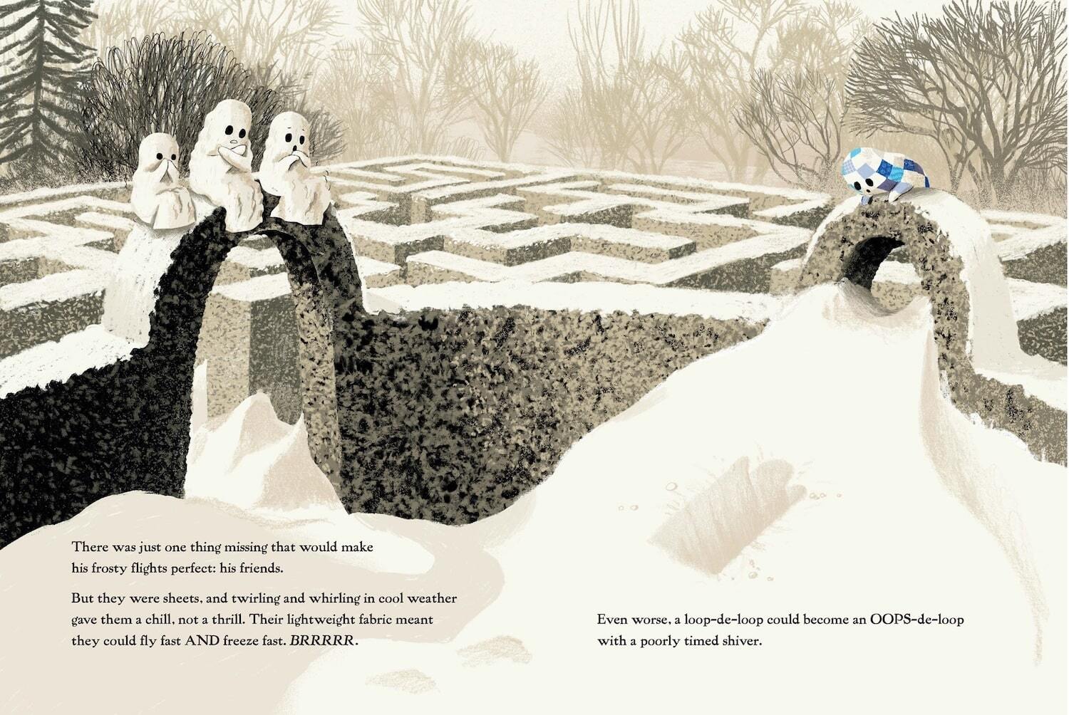 The Little Ghost Quilt's Winter Surprise 4