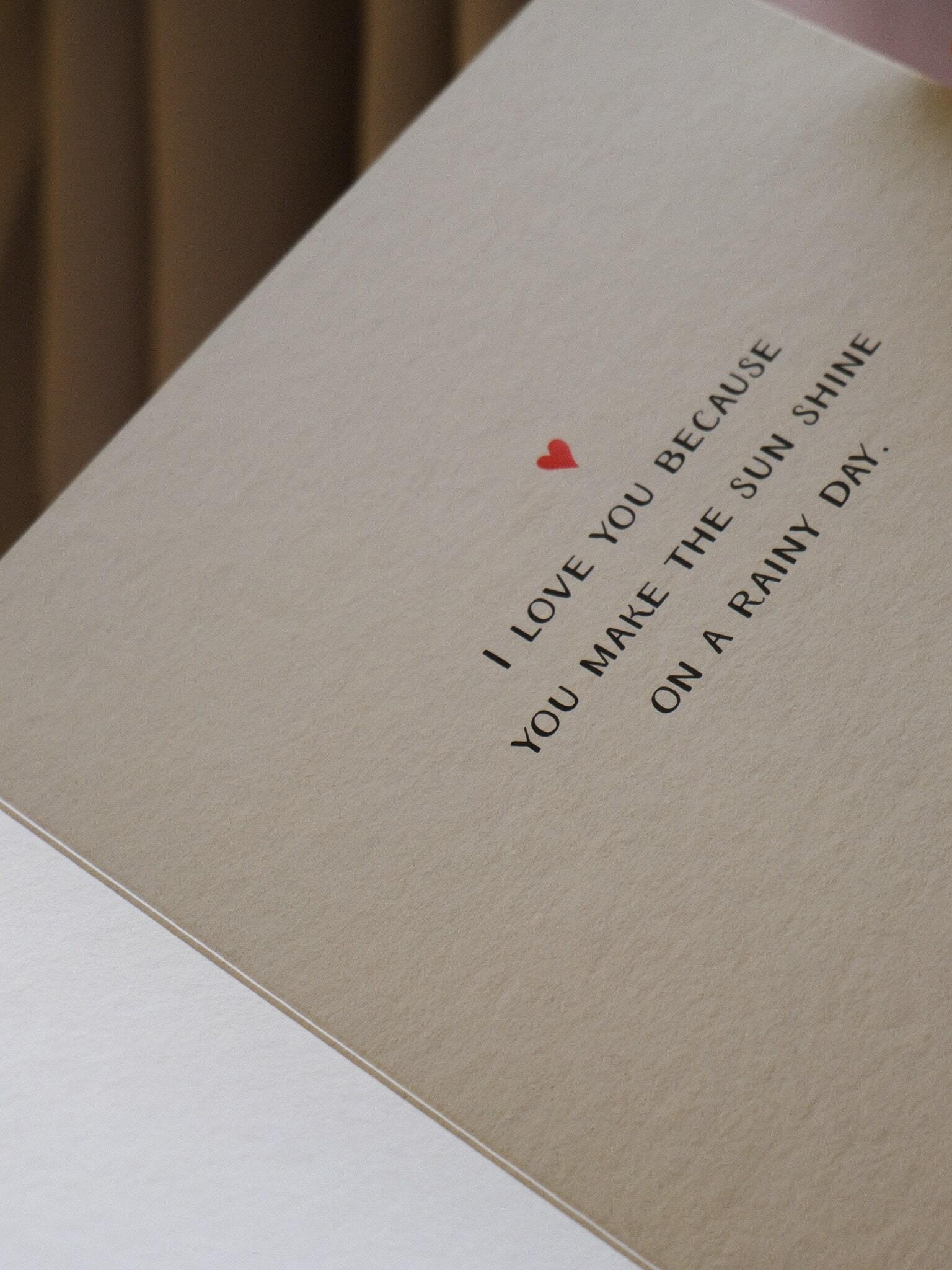 I Love You Because 5