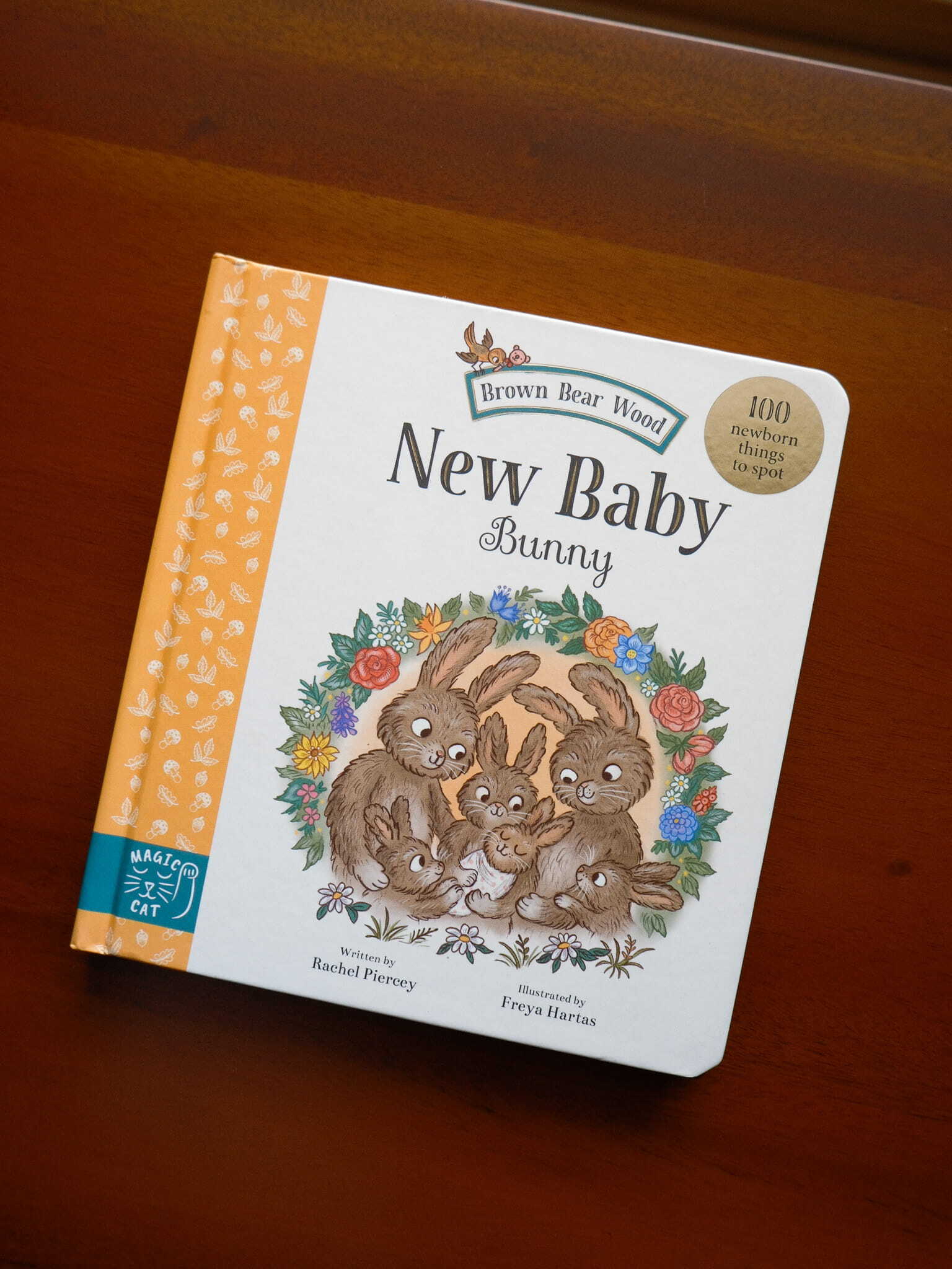 Brown Bear Wood - New Baby Bunny 1