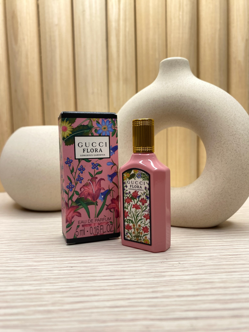 小香5ml /〖花香調〗 GUCCI FLORA GORGEOUS GARDENIA EDP 夢幻槴
