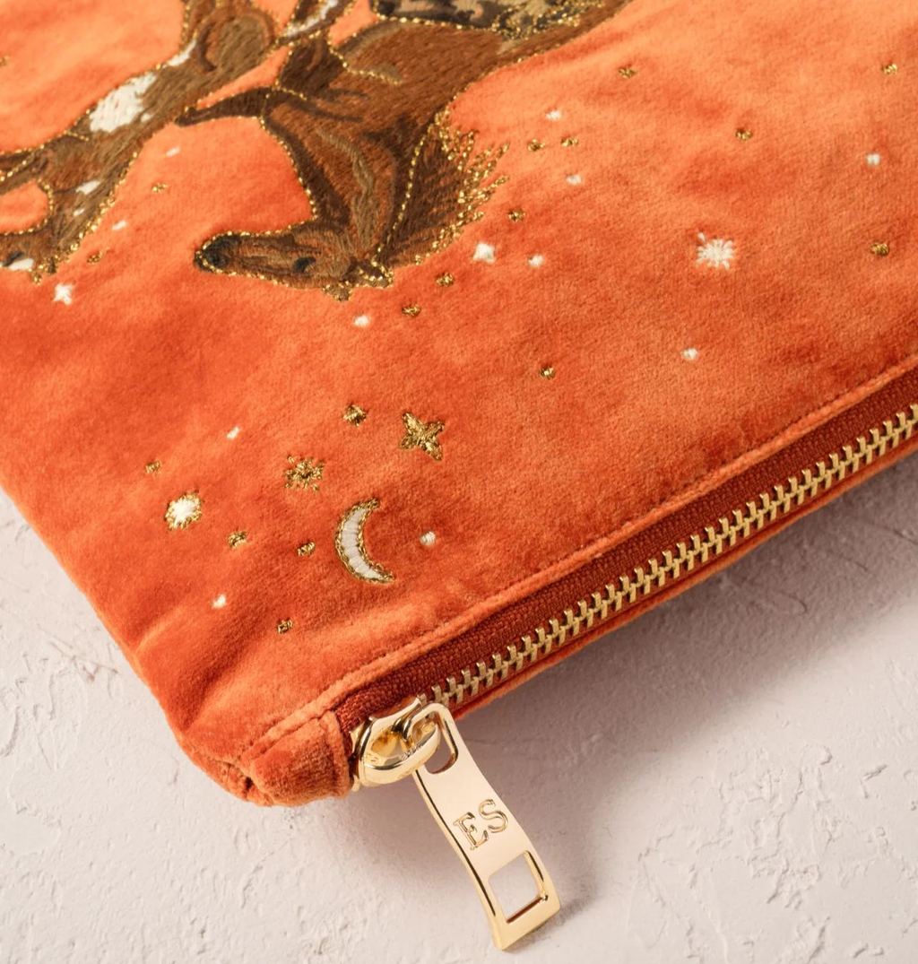 CelestialWildHorsesVelvetEverydayPouch-Terracotta-3-_34_1500x