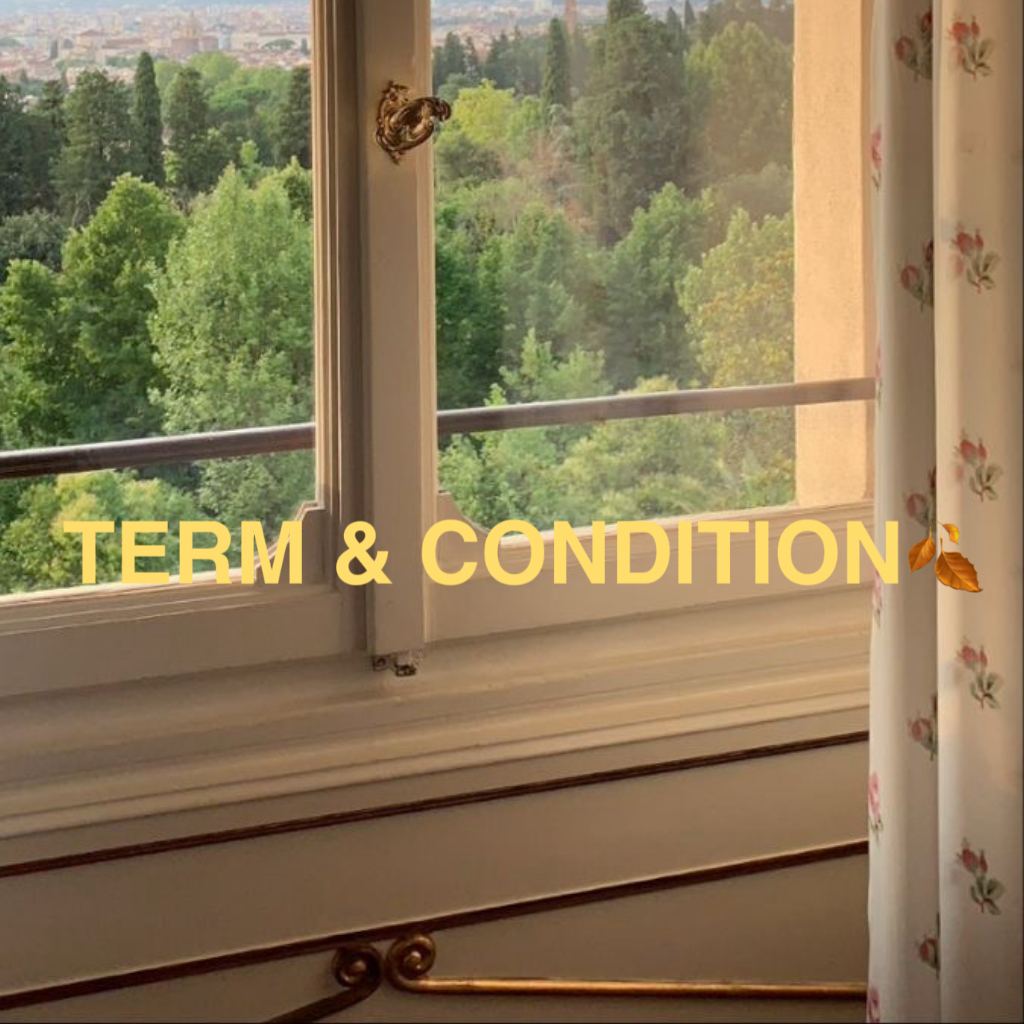 Term And Condition
