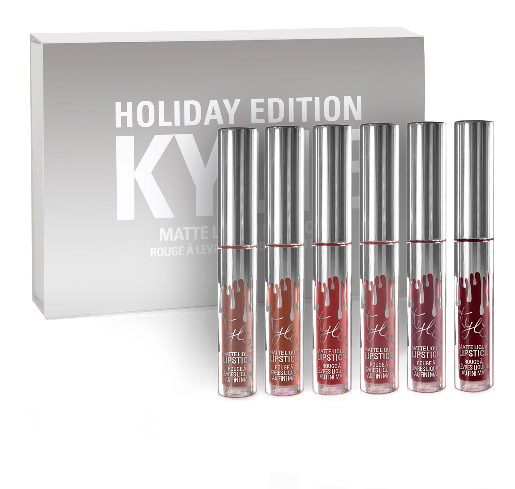 Kylie Cosmetics Holiday Collection Mini Liquid Lipstick Kit BeautyFiks