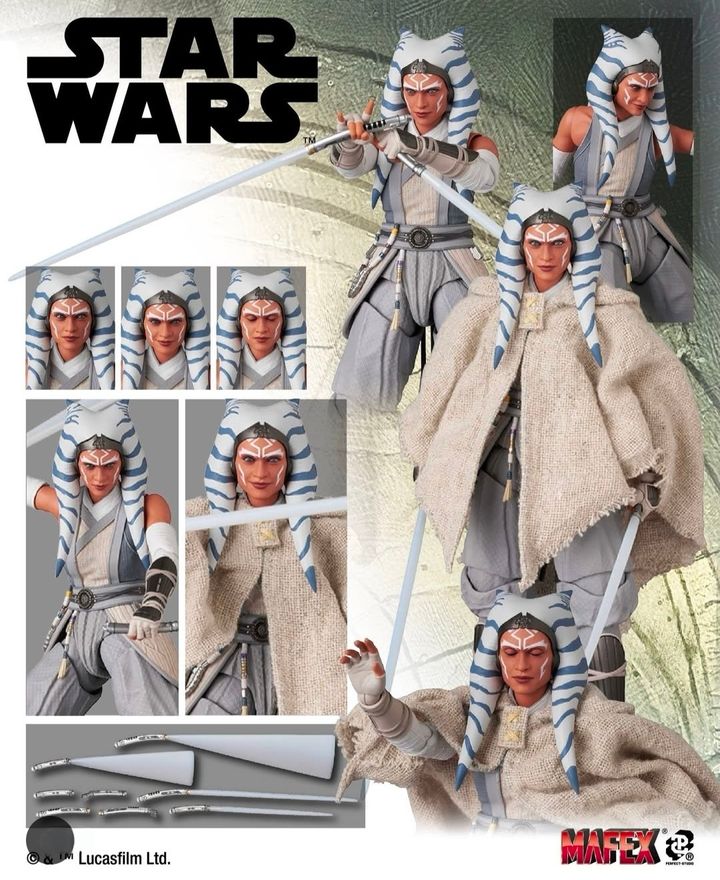 MAFEX315_AhsokaTano_WhiteCostume_SW 00