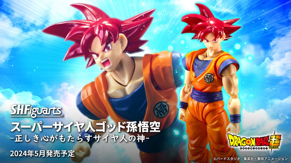 SHF_SuperSaiyanGodSonGoku_SaiyanGodOfVirute_DBS 00