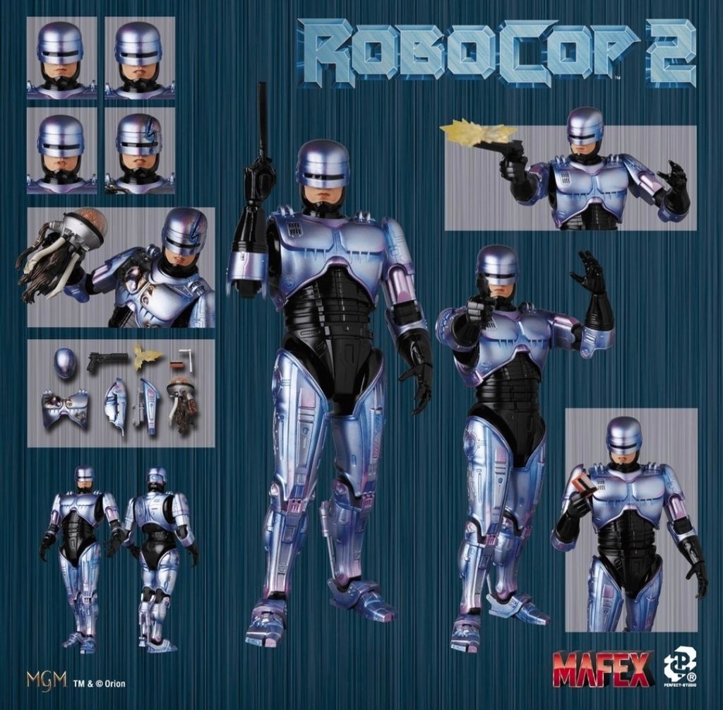 Medicom MAFEX No.226 RoboCop 2 (Renewal Ver.) – Kapow Toys
