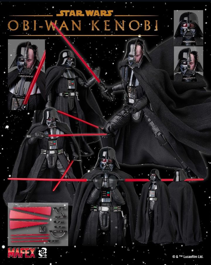 MAFEX266_DarthVader_SWObiWanKenobi 00