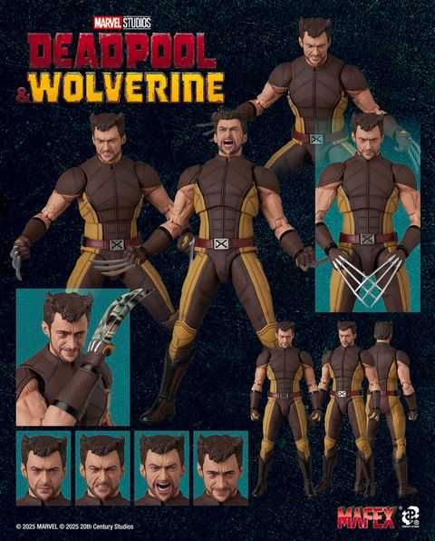 MAFEX297_Wolverine_Brown_Deadpool&Wolverine 00