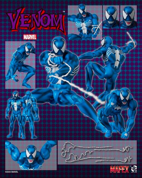 MAFEX298_Venom_ComicBlue_Marvel 00