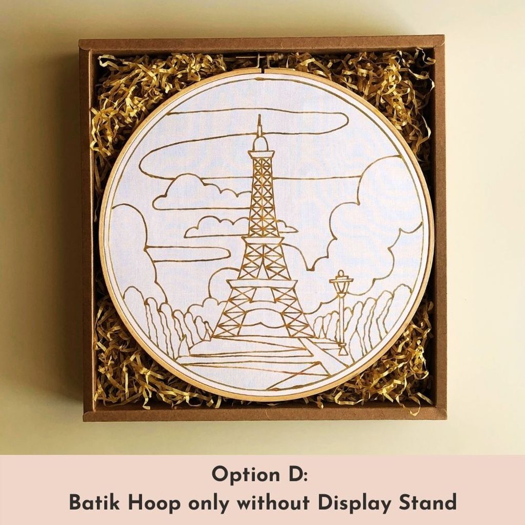 Batik Hoop Only without Display Stand