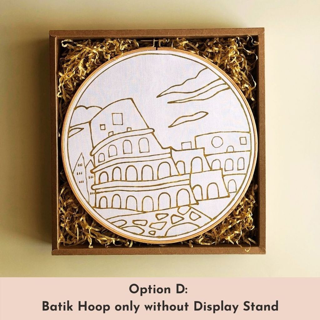 Batik Hoop Only without Display Stand