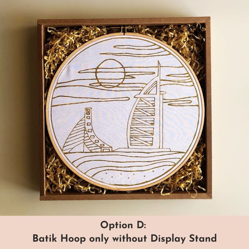 Batik Hoop Only without Display Stand