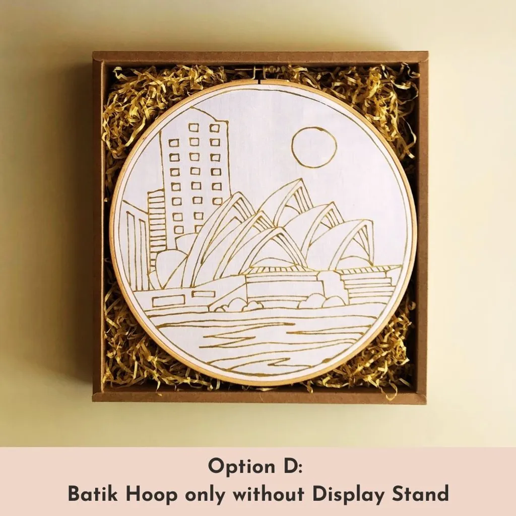 Batik Hoop Only without Display Stand