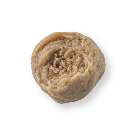 丸子圖新_鴨肉丸剖面