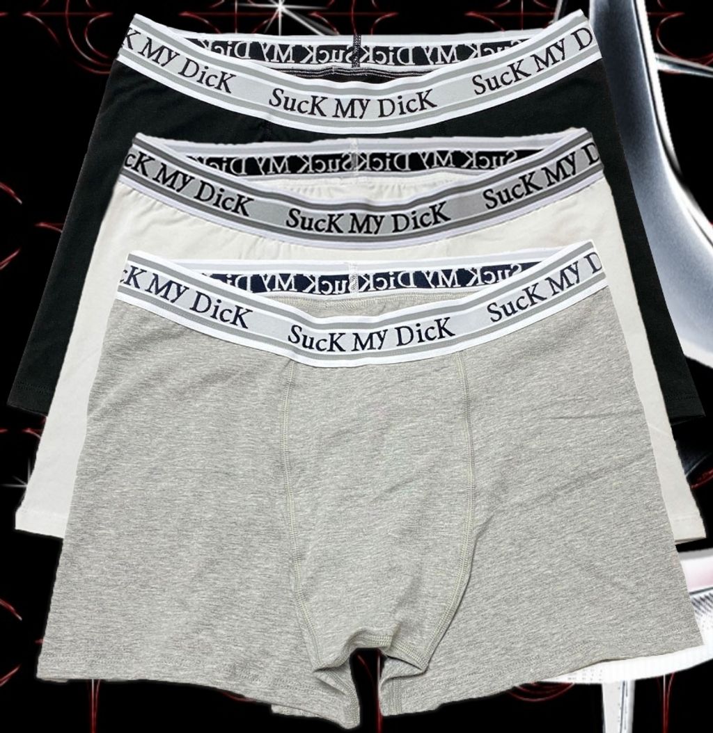 THUG CLUB SUCK MY DICK BOXER BRIEFS內褲三色– PERVADE