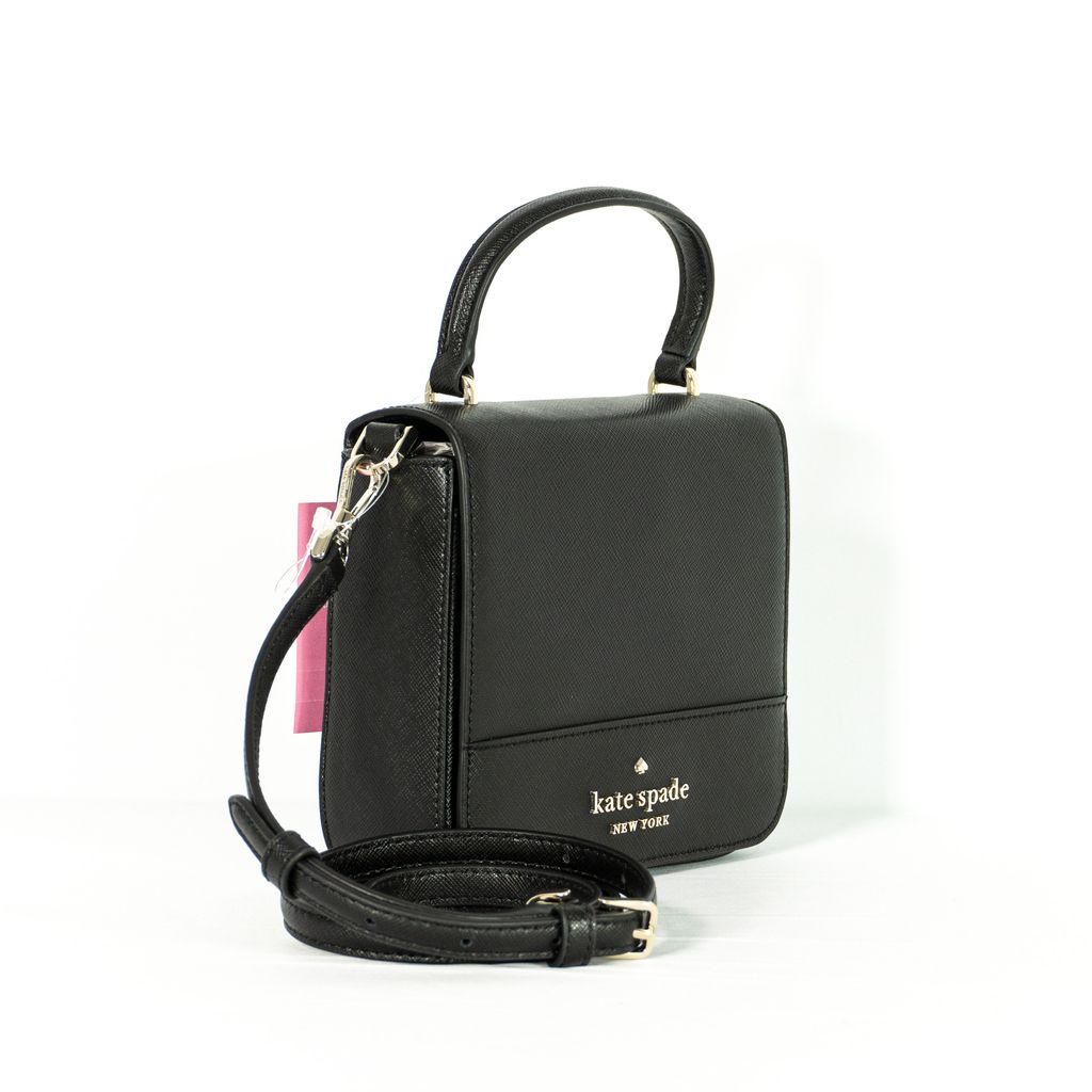 KATE SPADE Staci Square Crossbody in Black (K7342) – Masfreenky Shopperholic