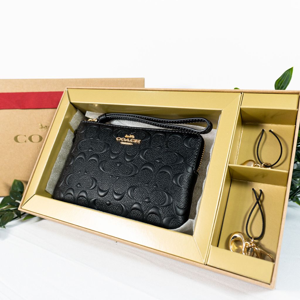 COACH®: Corner Zip Wristlet