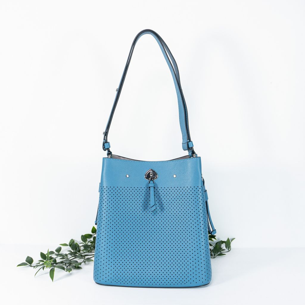 KATE SPADE Marti Large Bucket in Blue Niagara 1