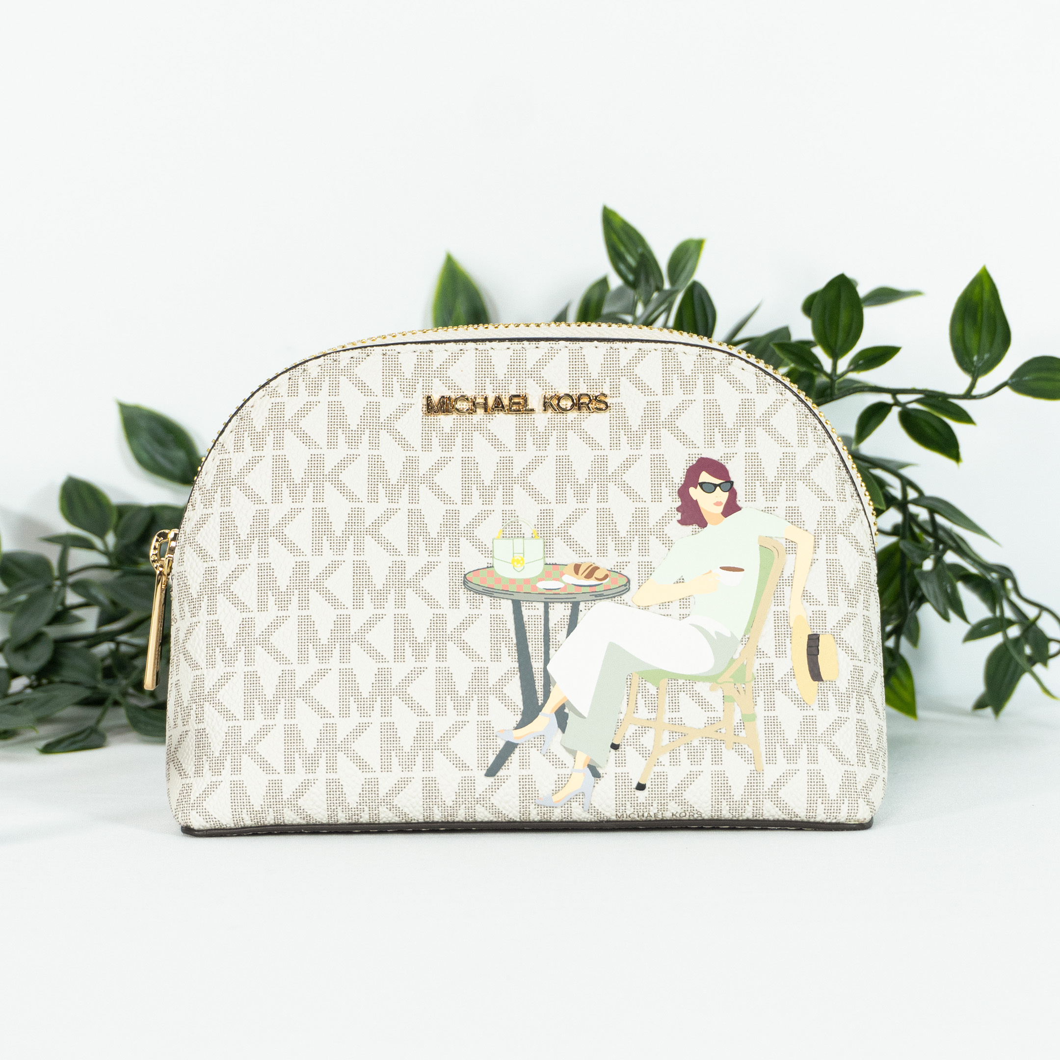 MICHAEL Michael Kors Jet Set Girls Travel Pouch Cosmetic Bag – Masfreenky  Shopperholic
