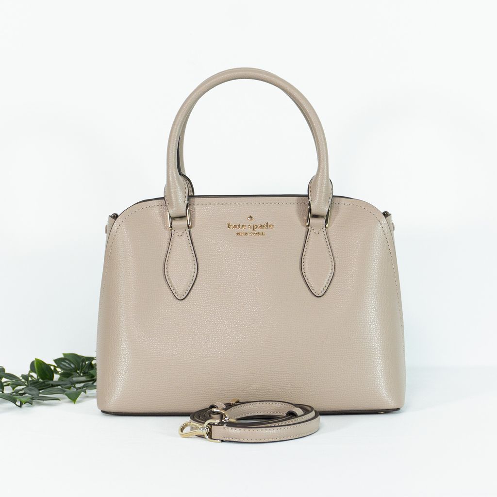 KATE SPADE Darcy Small Satchel in Taupe 1