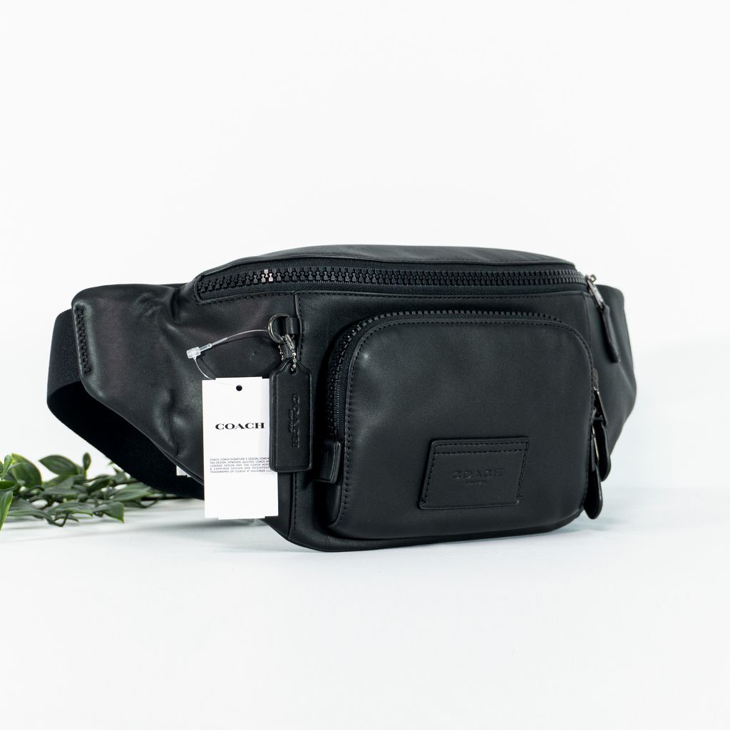 COACH Track Belt Bag in Black 2